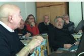 Un momento della formazione presso il Centro Anziani di Marino (28.02.2020)
